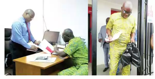 Fayose visits bank, withdraws N5m from unfrozen account